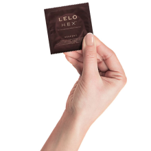 Caja 3 Preservativos Lelo Hex Respect XL