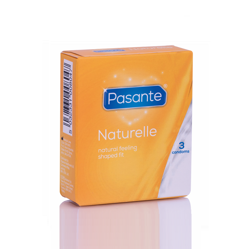 Caja 3 Preservativos Pasante Naturelle