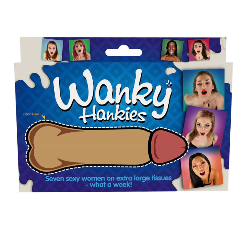 Caja 7 Servilletas Grandes Mujeres Wanky Hankies