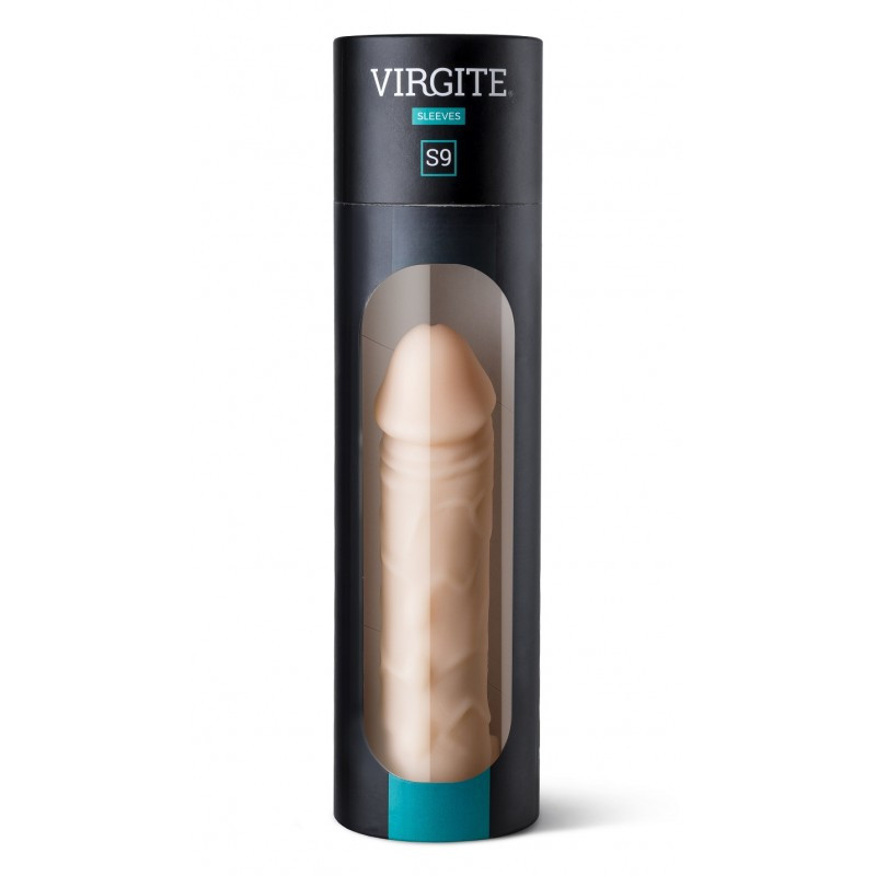 Funda Pene Realística Beis Virgite S9
