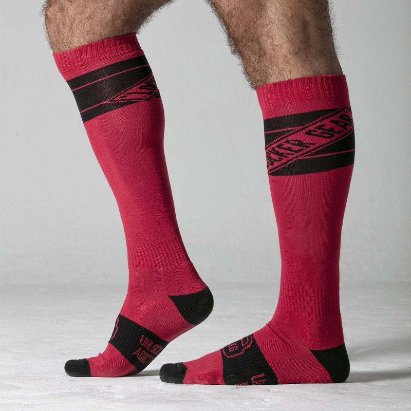 Calcetines Largos Locker Gear Rojos