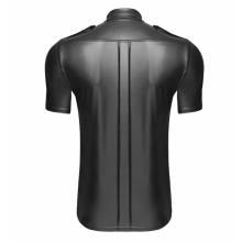 Camisa Wetlook Noir Handmade H011