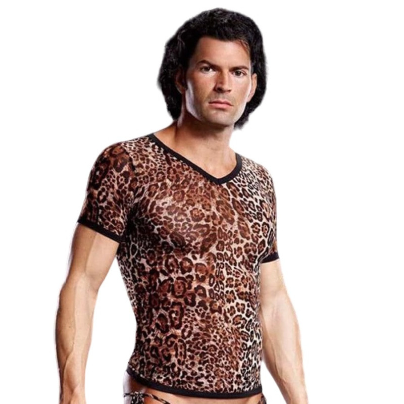 Camiseta Blueline Leopardo