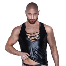 Camiseta Handmade  Unchained Vest With Binding Noir