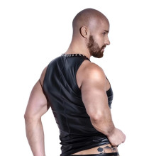 Camiseta Handmade  Unchained Vest With Binding Noir