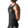 Camiseta Locker Gear Look At Harder LK1053 Negro y Blanco