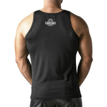 Camiseta Locker Gear Look At Harder LK1053 Negro y Blanco