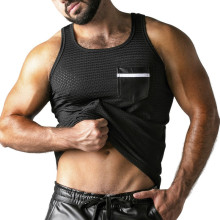 Camiseta Locker Gear Look At Harder LK1053 Negro y Blanco