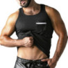 Camiseta Locker Gear Look At Harder LK1053 Negro y Blanco