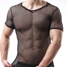Camiseta Masculina Malla 7202 Negra