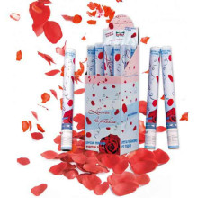 Cañon Confeti Pétalos Rojos