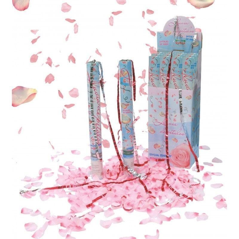 Cañon Confeti Pétalos Rosas