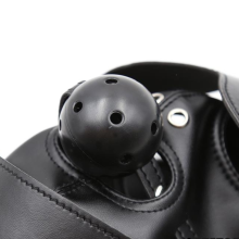 Capucha Sumisión con Mordaza Slave BDSM Line