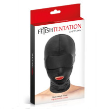 Capucha Sumisión Fetish Tentation Abertura Boca
