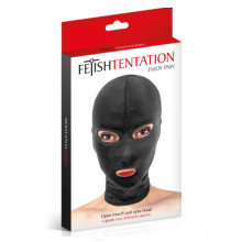 Capucha Sumisión Fetish Tentation Abertura Boca Y Ojos