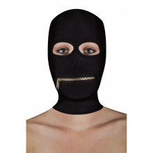 Capucha Sumisión Ouch Extreme Abertura Ojos Cremallera Boca Zipper Mask