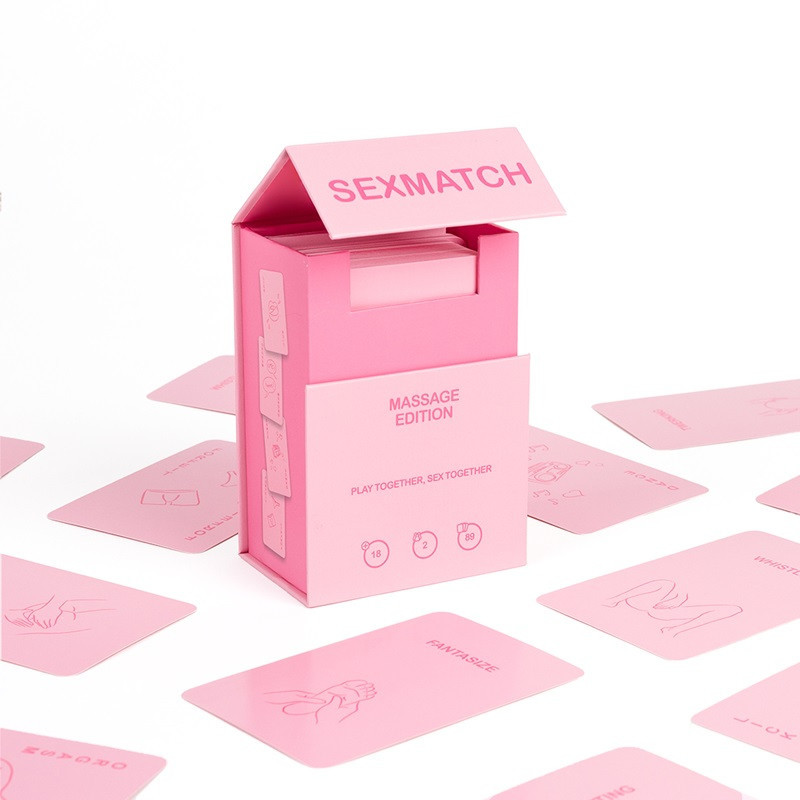 Cartas Juego Sexmatch Massage Edition Secret Play