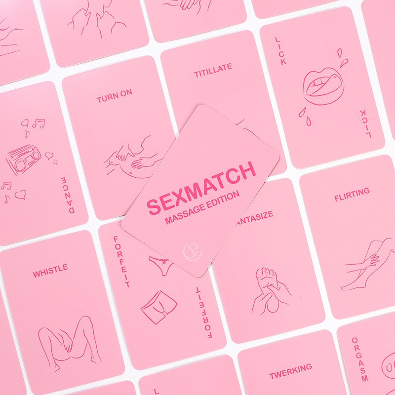 Cartas Juego Sexmatch Massage Edition Secret Play