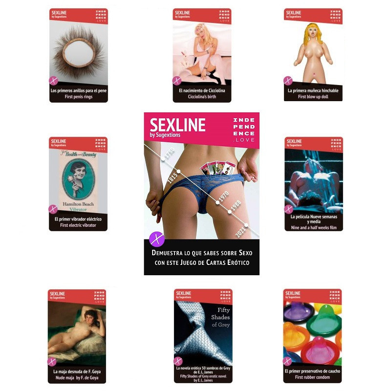 Cartas Sexline Juego Erótico