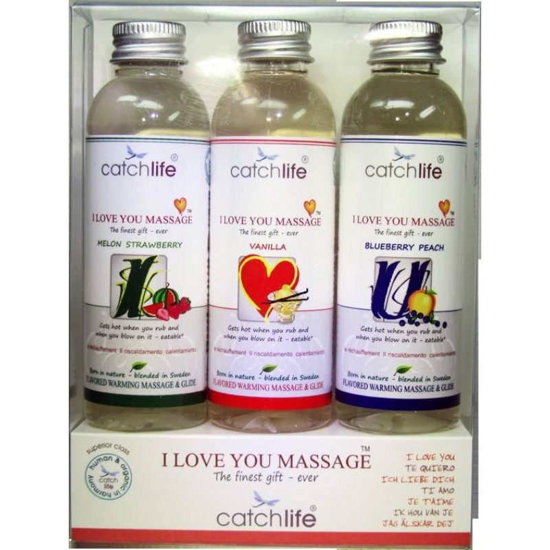 Catch Life Pack I Love You Batidos Massage 3 x 75 ml