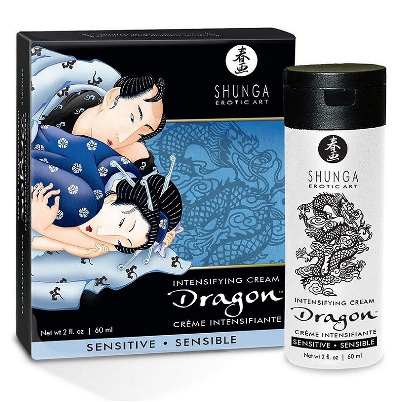 Crema De virilidad Dragón Shunga Sensitive 60 ml