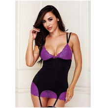 Chemise Baci Violeta 3148 con Liguero