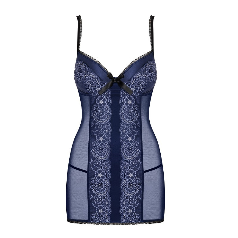 Chemise De Obsessive Azul Auroria