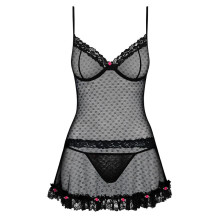 Chemise De Obsessive Negro Piccorosa