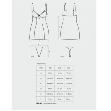 Chemise De Obsessive Negro Tanga Chita