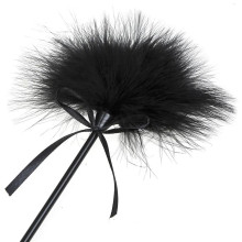 Fusta con Plumero Grande Negro