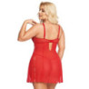 Babydoll  de Softline Berta Rojo