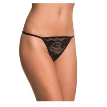 Chemise Negro Con Liguero Claudia