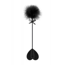 Fusta Con Plumero Sweet Caress Corazón Negro