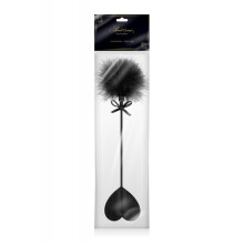 Fusta Con Plumero Sweet Caress Corazón Negro