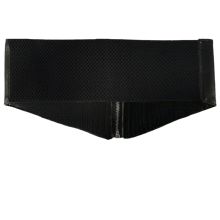 Cinturón Corset Elástico Negro Hebillas