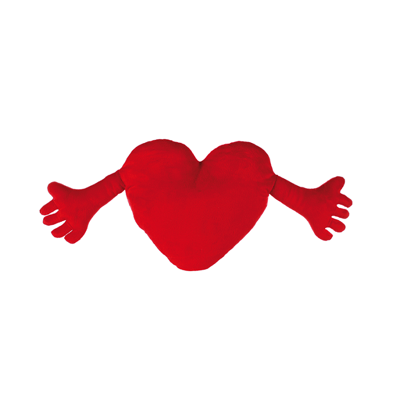 Cojín Corazón Brazos