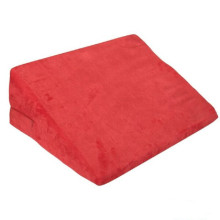 Cojín Posiciones Funda Cremallera Rojo