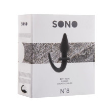 Cola de Perro Silicona Negra Sono NNo. 8