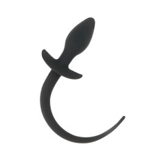 Cola de Perro Silicona Negro M Darkness