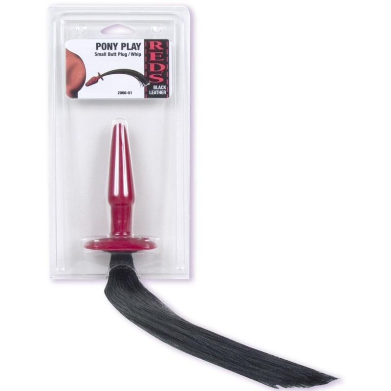 Cola de Pony PVC Negra S