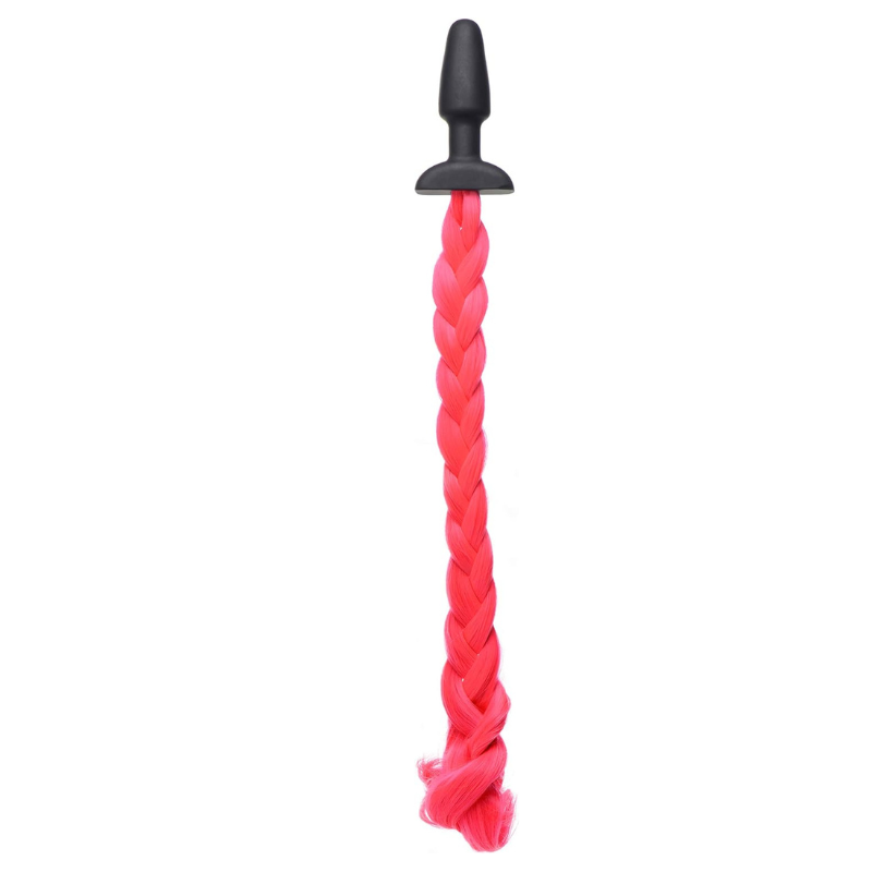 Cola De Pony Silicona Rosa Hot Pink Tailz