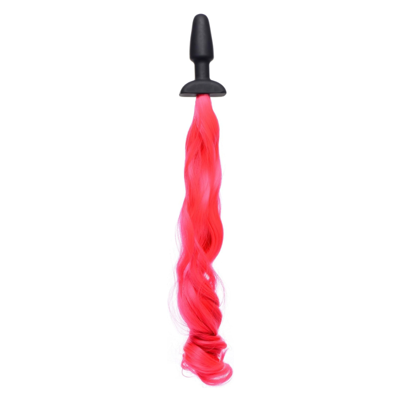 Cola De Pony Silicona Rosa Hot Pink Tailz