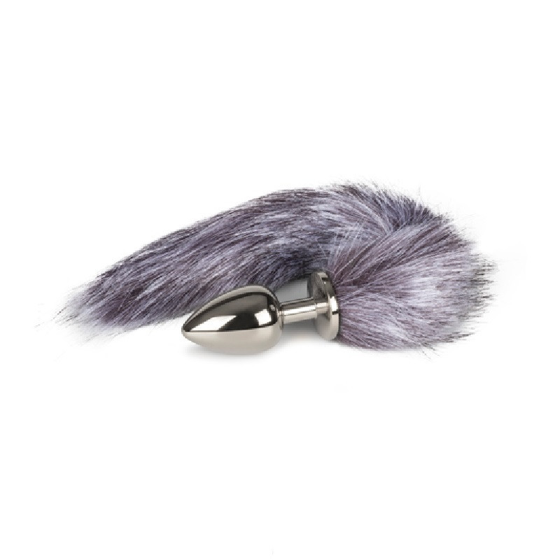 Cola de Zorro Metal Gris M ET153