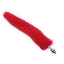 Cola De Zorro Metal Roja S