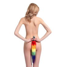 Cola Plug Anal Metal Rainbow