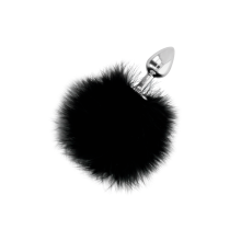 Cola Pompón Metal Negro S Tail Darkness