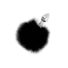 Cola Pompón Metal Negro S Tail Darkness