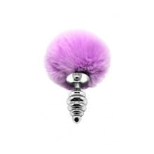 Cola Pompón Metal Twist Lila S Fluffy