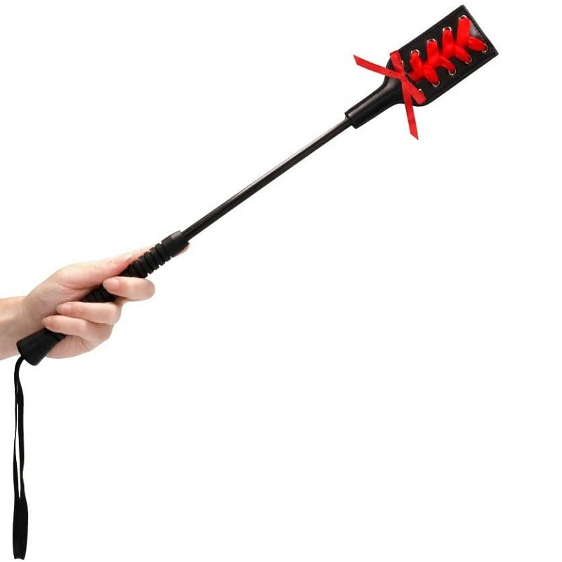 Fusta Crop Grande Ouch Black Rectangle Lace