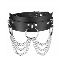 Collar Cadenas Y Aros 62108
